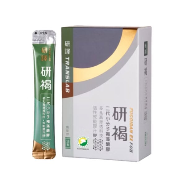 研譯-研褐褐藻醣膠機能飲